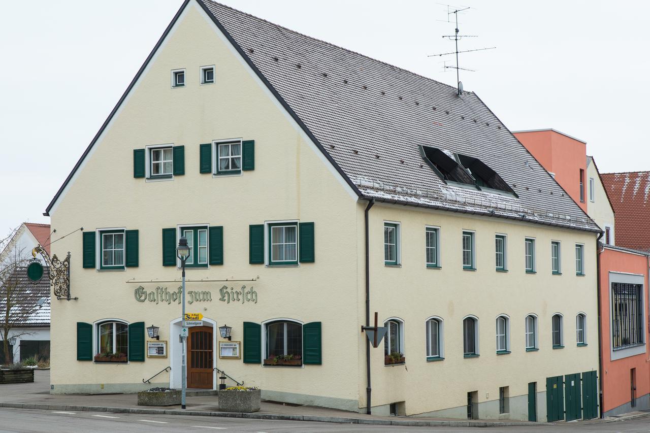 Hotel Zum Hirsch Wertingen Eksteriør bilde