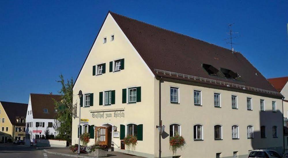 Hotel Zum Hirsch Wertingen Eksteriør bilde